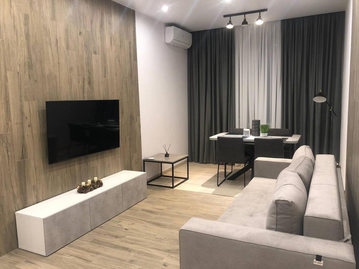 25D-Floor Sky Luxury Apartment! Fantastic View! Kiev Exteriör bild